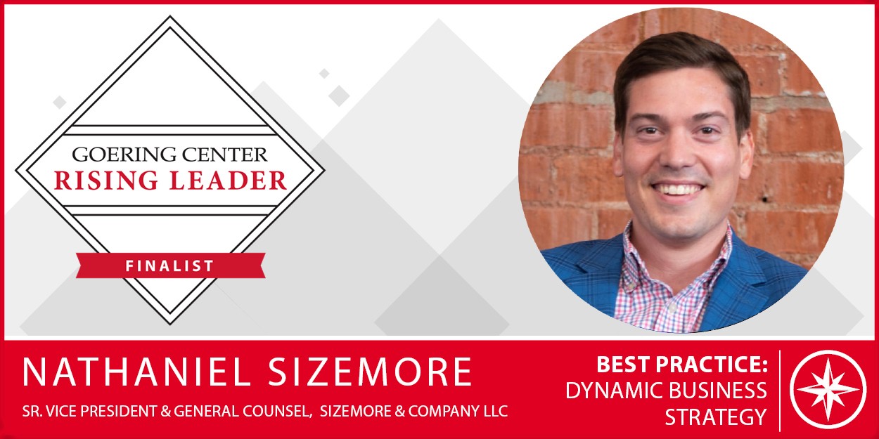 Nathaniel Sizemore, Goering Center Rising Leader Finalist