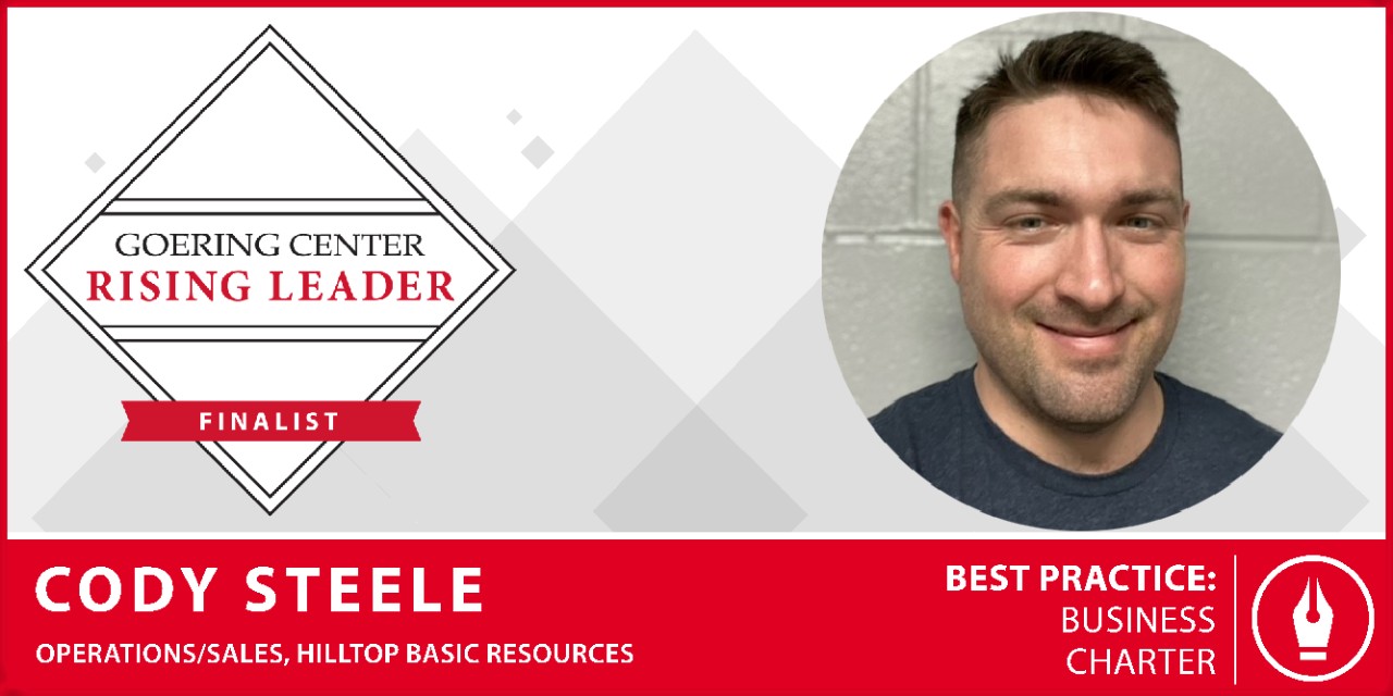 February Rising Leader Finalist: Cody Steele, Hilltop Basic Resources
