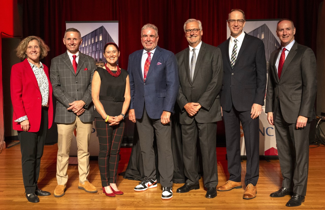 Dr. Marianne Lewis, Dean of University of Cincinnati Lindner College of Business faculty, staff, students and Real Estate community enjoyed the 34th annual Real Estate Dinner Wednesday June 11, 2025 at Music Hall in OTR. 2025 Distinguished Service Awards recip