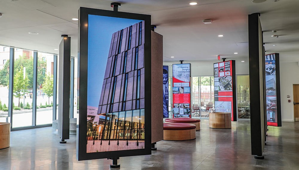The Lindner Legacy Area in Carl H. Lindner Hall