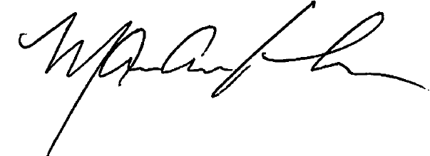 Image of Marianne Lewis's signature