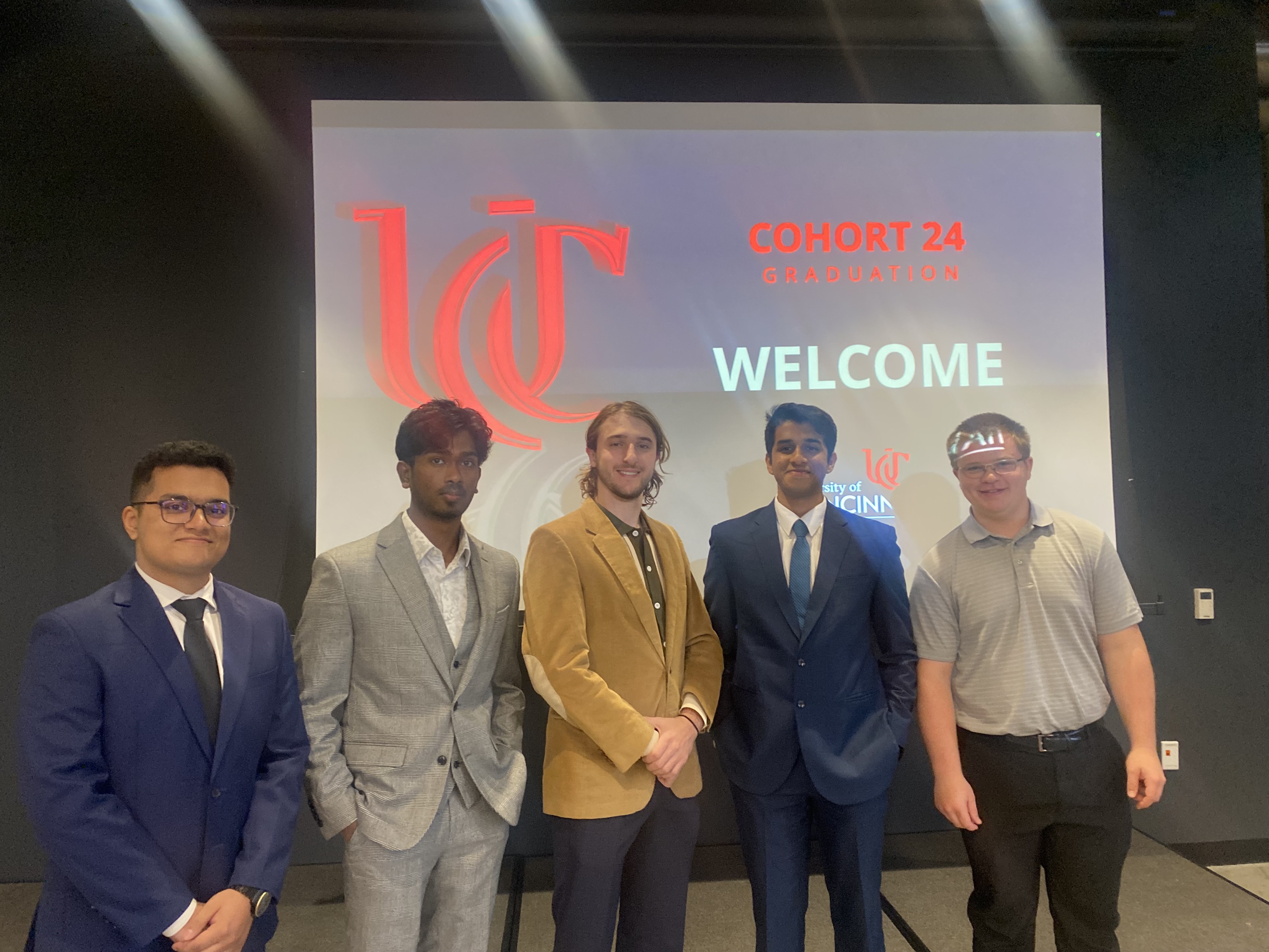 Students completing an IC2 program - aka venture lab