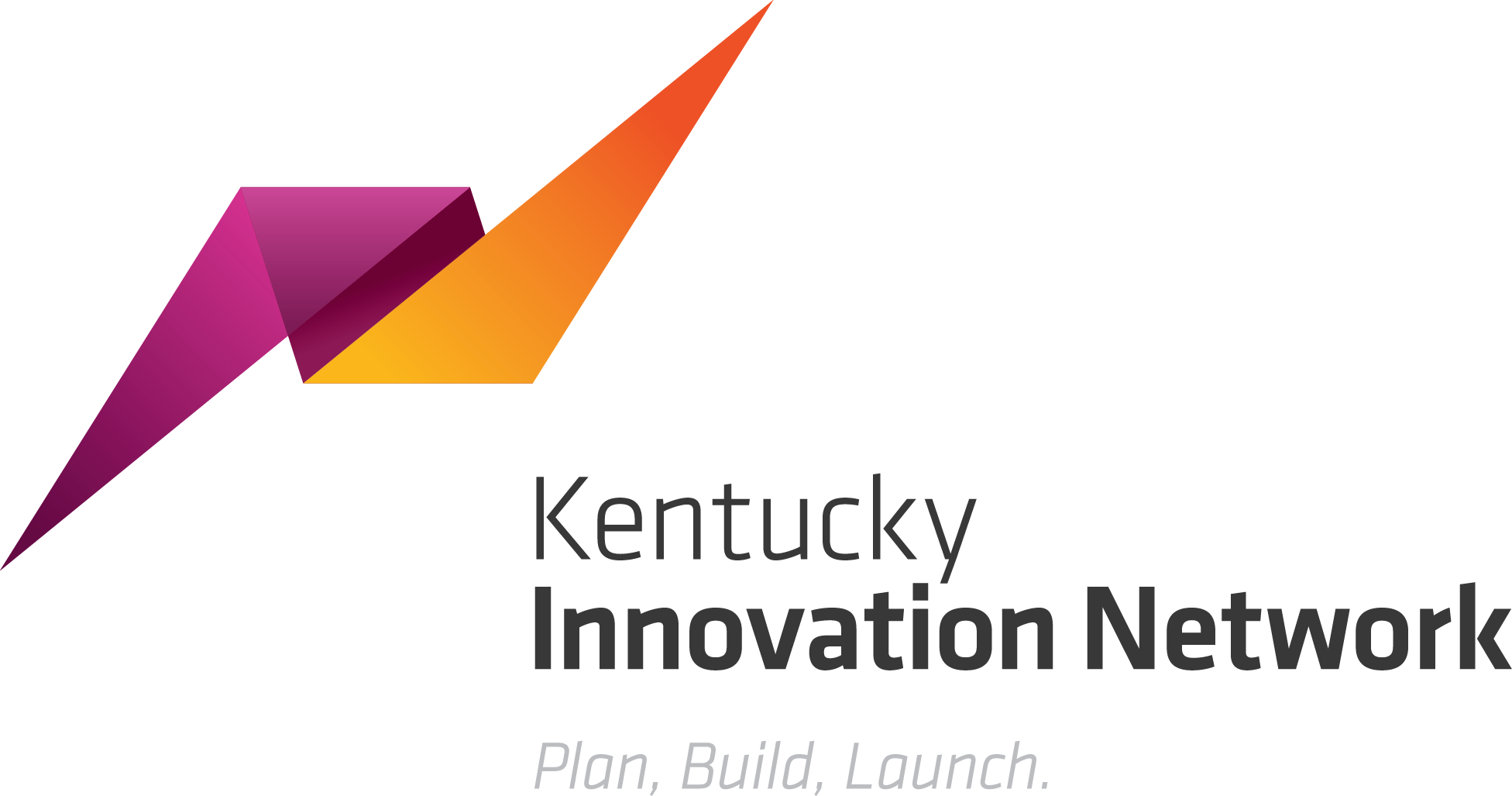 Kentucky Innovation Network logo with "Plan, Build, Launch" tagline